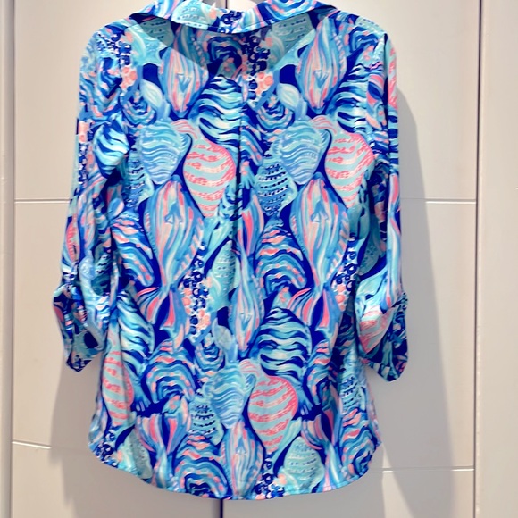 XS Lilly Pulitzer blouse - Picture 4 of 5